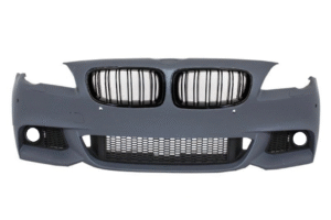 Bara Fata cu Grile Centrale compatibila cu BMW Seria 5 F10 F11 (2011-2014) M-Technik Look