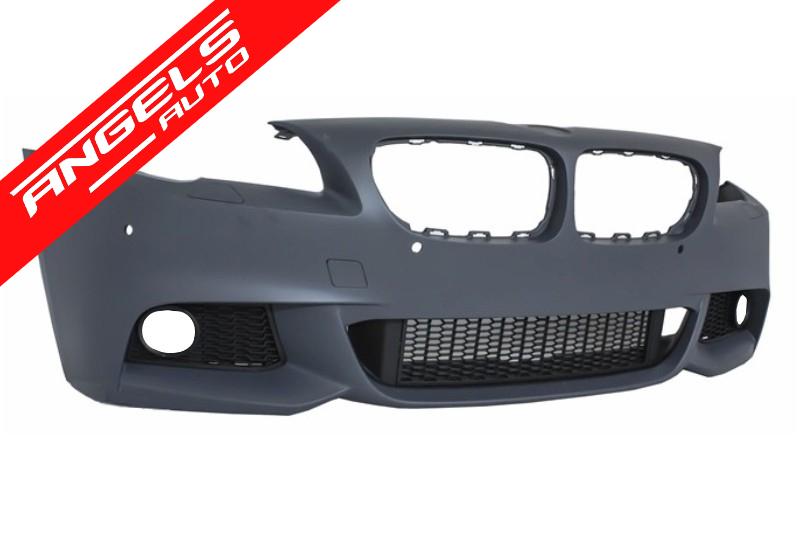 Bara Fata M compatibila cu BMW Seria 5 F10 11-14 M-Technik cu Grile Centrale M - imagine 3