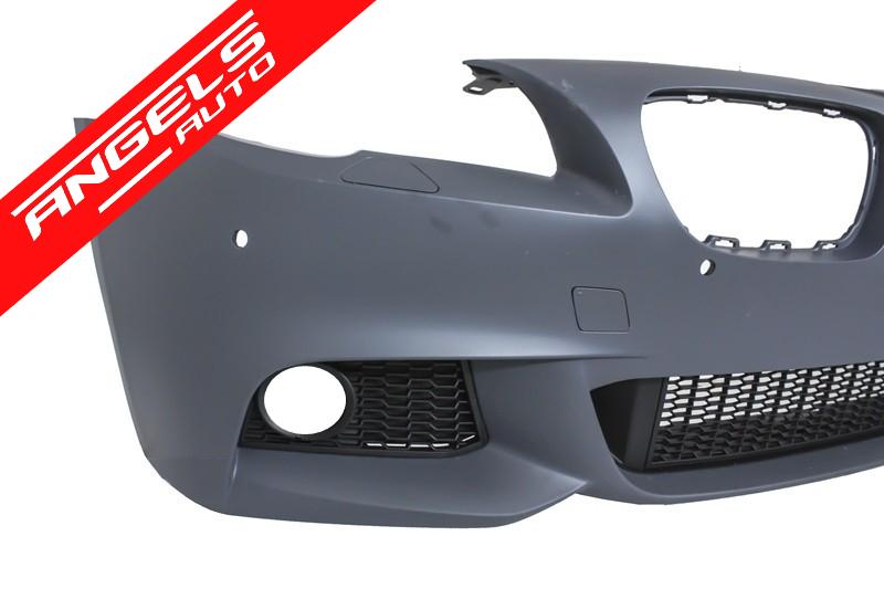 Bara Fata M compatibila cu BMW Seria 5 F10 11-14 M-Technik cu Grile Centrale M - imagine 4