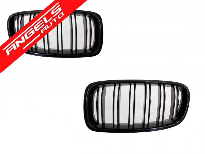 Bara Fata M compatibila cu BMW Seria 5 F10 11-14 M-Technik cu Grile Centrale M - imagine 5