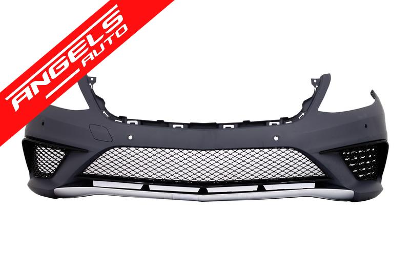 Bara Fata compatibila cu Mercedes W222 S-Class 2013+ S63 AMG Grile si Rame Negre