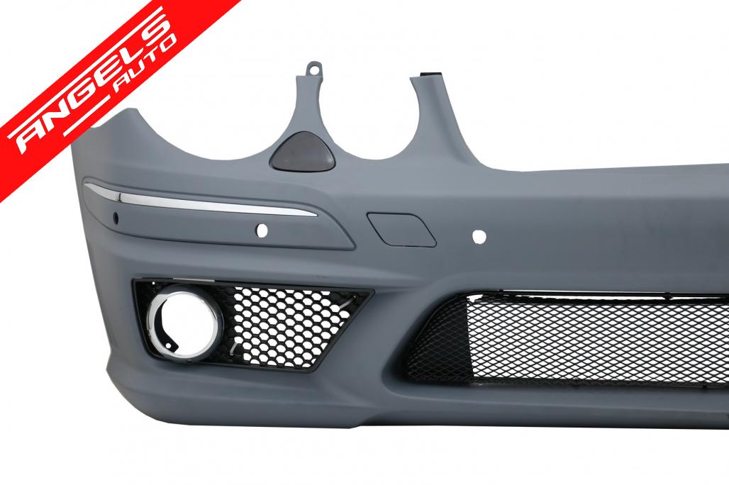 Bara Fata compatibila cu Mercedes E-Class W211 Facelift (2006-up) Fara proiectoare - imagine 7