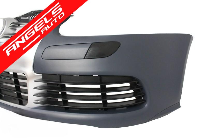 Bara Fata compatibila cu Golf 5 (2003-2007) Jetta (2005-2010) R32 Aluminiu Look - imagine 2