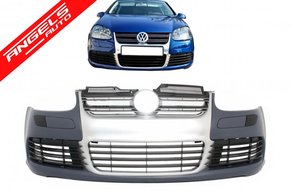Bara Fata compatibila cu Golf 5 (2003-2007) Jetta (2005-2010) R32 Aluminiu Look - imagine 8