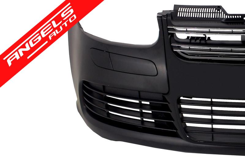 Bara Fata compatibila cu VW Golf 5 (2003-2007) Jetta (2005-2010) R32 Black Look - imagine 2