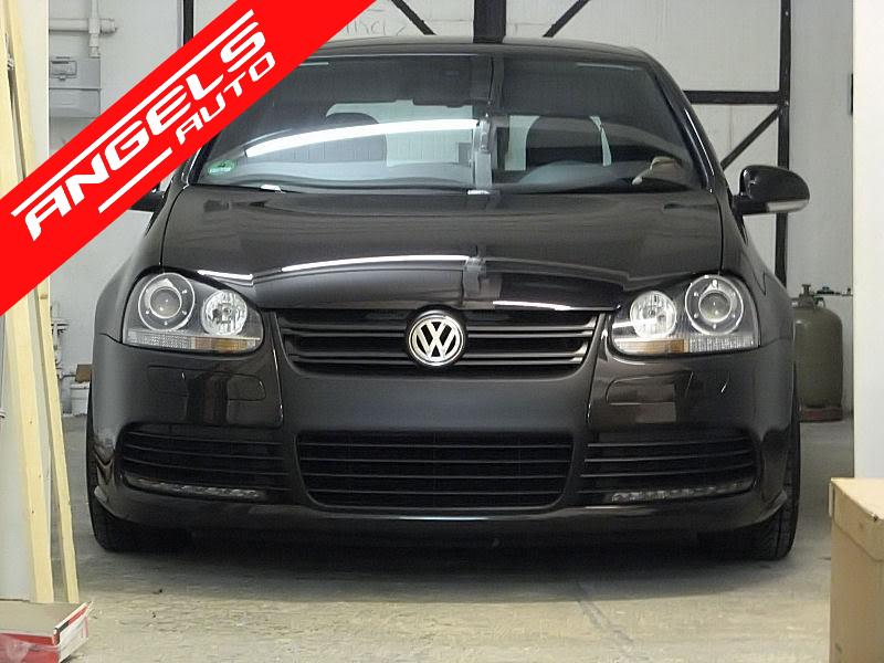 Bara Fata compatibila cu VW Golf 5 (2003-2007) Jetta (2005-2010) R32 Black Look - imagine 7