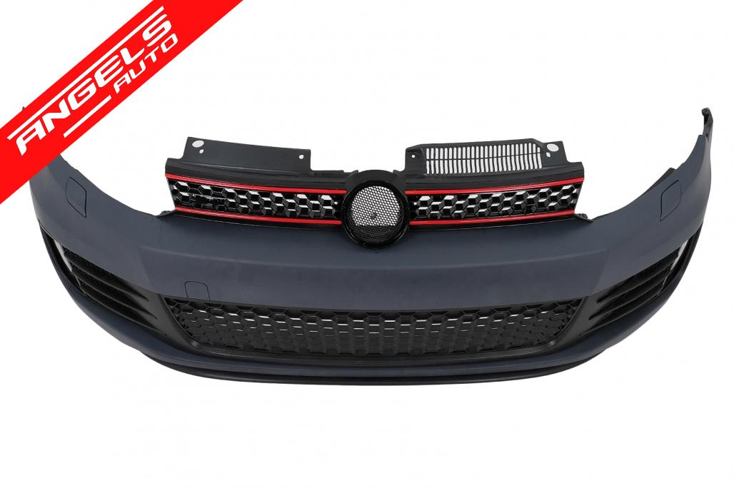 Bara Fata compatibila cu VW Golf 6 Hatchback Coupe (2008-2013) GTI Look - imagine 2