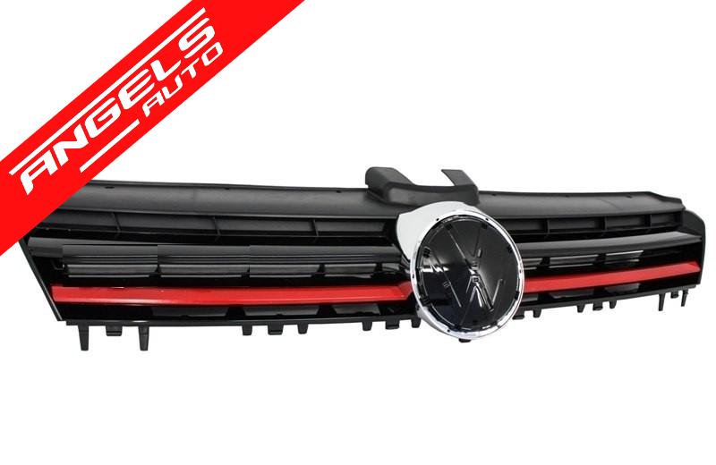 Bara Fata GTI compatibila cu VW compatibila cu Golf 7 2013-up GTI Cu Grila GTI - imagine 5