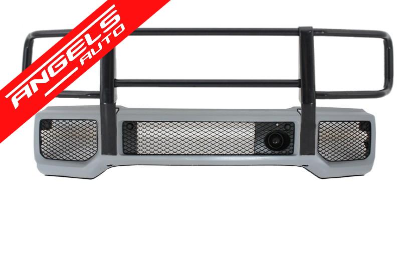 Bara Fata compatibila cu Mercedes G-Class W463 AMG Brabbus cu BullBar Neagru