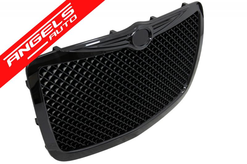 Grila Sport compatibila cu Chrysler 300 C Bentley Look 2004-2011 Negru - imagine 2