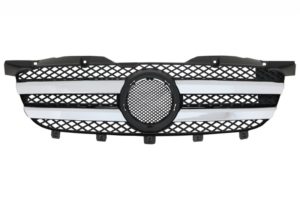 Grila compatibila cu Mercedes Sprinter (906) NCV3 (2006-2013) Argintiu