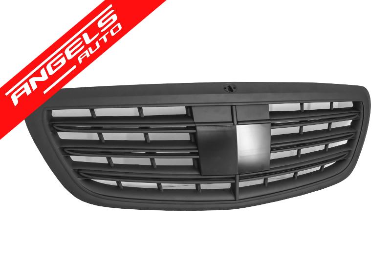 Grila Sport AMG compatibila cu Mercedes W222 S-Class 2014+ AMG S63 S65 Negru Mat - imagine 2