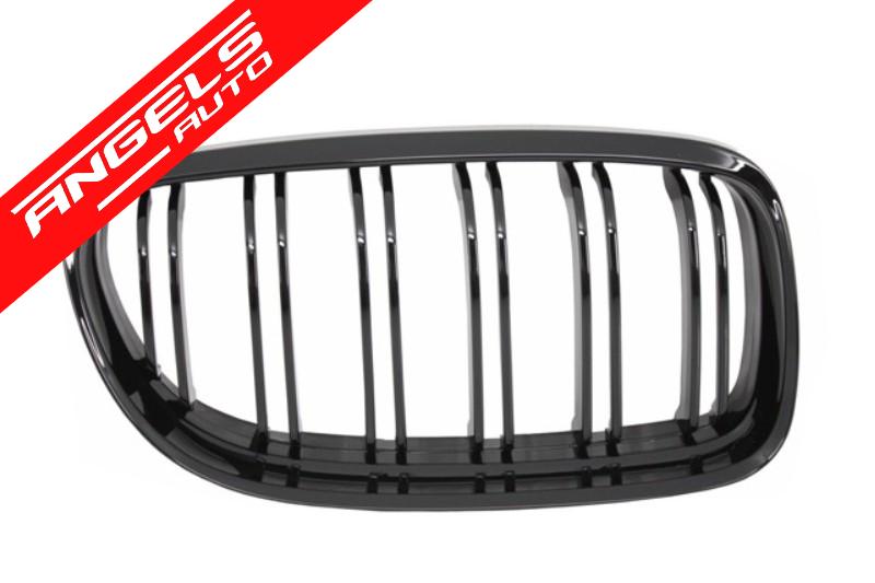Grile compatibile cu BMW E90 LCI Seria 3 2008-2011 M-Design Negru Lucios Nari Sport M - imagine 3
