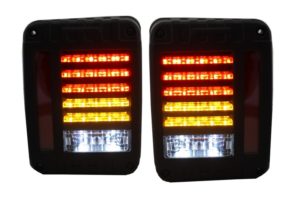 Stopuri Full LED compatibile cu Jeep Wrangler / Rubicon JK (2007-2017)