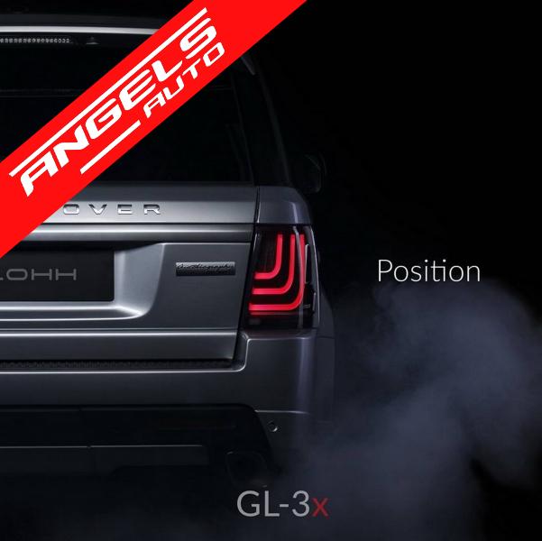 Stopuri compatibile cu Range Rover Sport L320 (2005-2013) Glohh LED LightBar Fumuriu - imagine 2