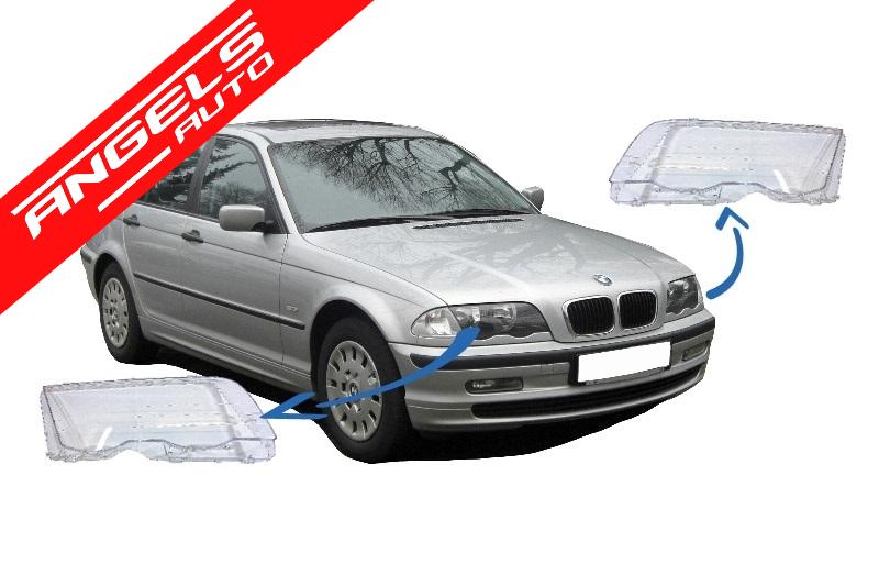 Sticle Faruri compatibile cu BMW Seria 3 E46 Sedan 4usi (1998-2001) Pre Facelift - imagine 2