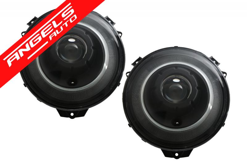 Faruri compatibile cu Mercedes G-Class W463 Bi-Xenon OEM Look 2005-2017 Black