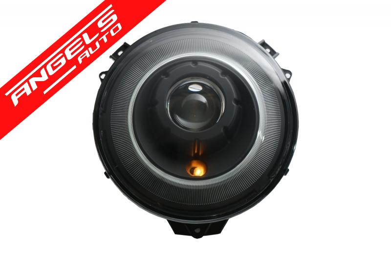 Faruri compatibile cu Mercedes G-Class W463 Bi-Xenon OEM Look 2005-2017 Black - imagine 4