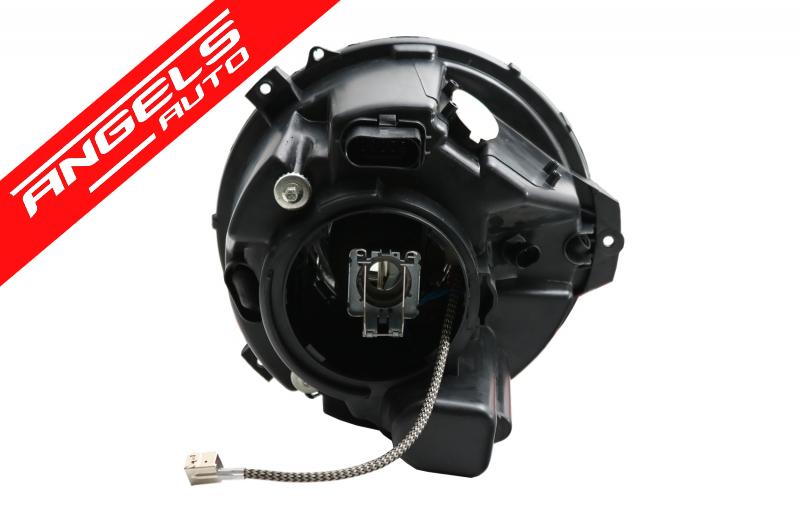 Faruri compatibile cu Mercedes G-Class W463 Bi-Xenon OEM Look 2005-2017 Black - imagine 5
