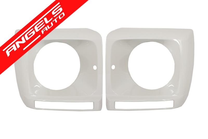 Carcasa Faruri ALB LED DRL compatibila cu Mercedes G-class W463 G65 AMG Design Black - imagine 4