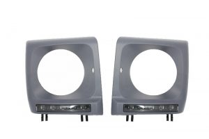 Carcasa Faruri LED DRL compatibila cu Mercedes G-Class W463 G65 AMG Design Black
