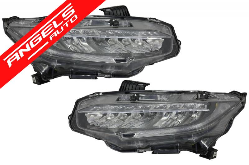Faruri compatibile cu Honda Civic MK10 (FC/FK) Sedan& Hatchback (2016+) Full LED - imagine 4