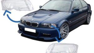 Sticle Far compatibile cu BMW Seria 3 E46 Coupe Non-Facelift (1998-2003)
