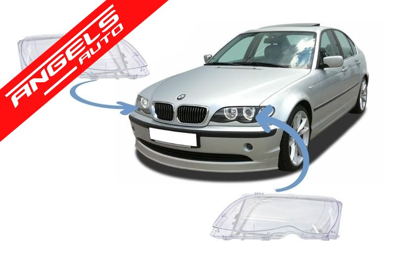 Sticle Faruri compatibile cu BMW Seria 3 E46 Sedan Touring 4usi Facelift 2001-2004 - imagine 2