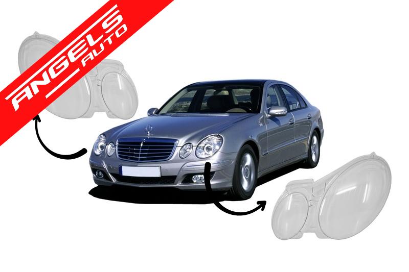 Sticla Faruri compatibila cu Mercedes Benz W211 E-Class (2006-2009) - imagine 2