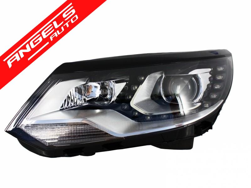 Faruri LED compatibile cu VW Tiguan MK I Facelift (2012-2015) OEM Xenon Design - imagine 4