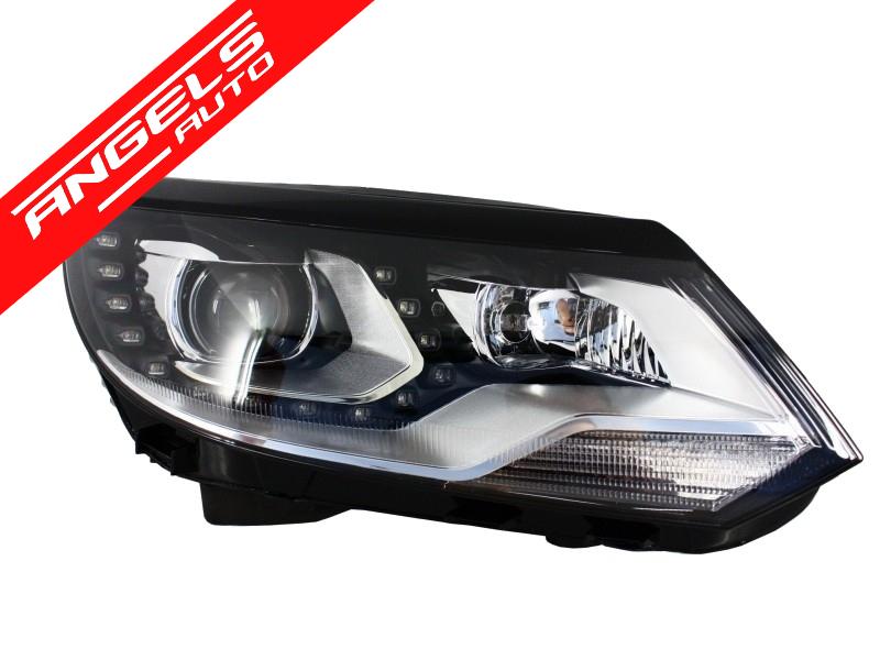 Faruri LED compatibile cu VW Tiguan MK I Facelift (2012-2015) OEM Xenon Design - imagine 3