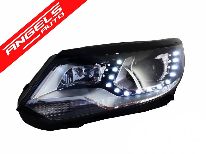 Faruri LED compatibile cu VW Tiguan MK I Facelift (2012-2015) OEM Xenon Design - imagine 6