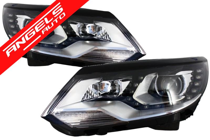 Faruri LED compatibile cu VW Tiguan MK I Facelift (2012-2015) OEM Xenon Design