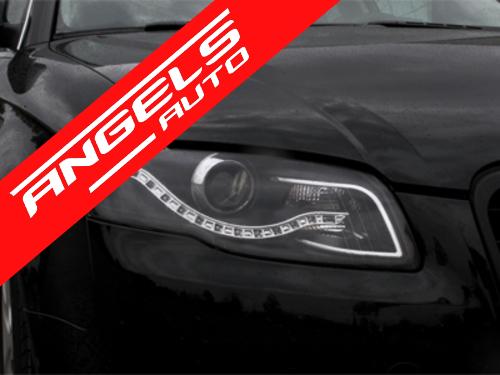 Faruri compatibile cu Audi A4 B7 Dayline LED (2004-2008) B8-Look Negru - imagine 4