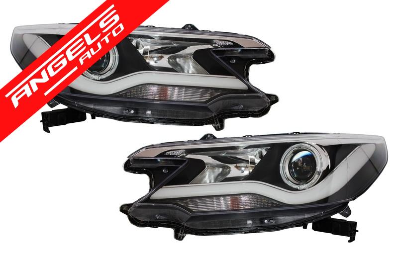 Faruri compatibile cu Honda CR-V 2012-2014 LED LightBar RM IV Facelift Look