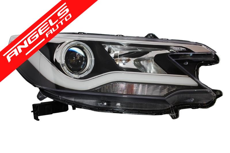 Faruri compatibile cu Honda CR-V 2012-2014 LED LightBar RM IV Facelift Look - imagine 5