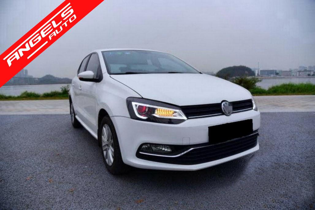 Faruri LED XENON HID compatibile cu VW Polo 6R/ 6C/ 61 (2011-2017) Devil Eye Design - imagine 8