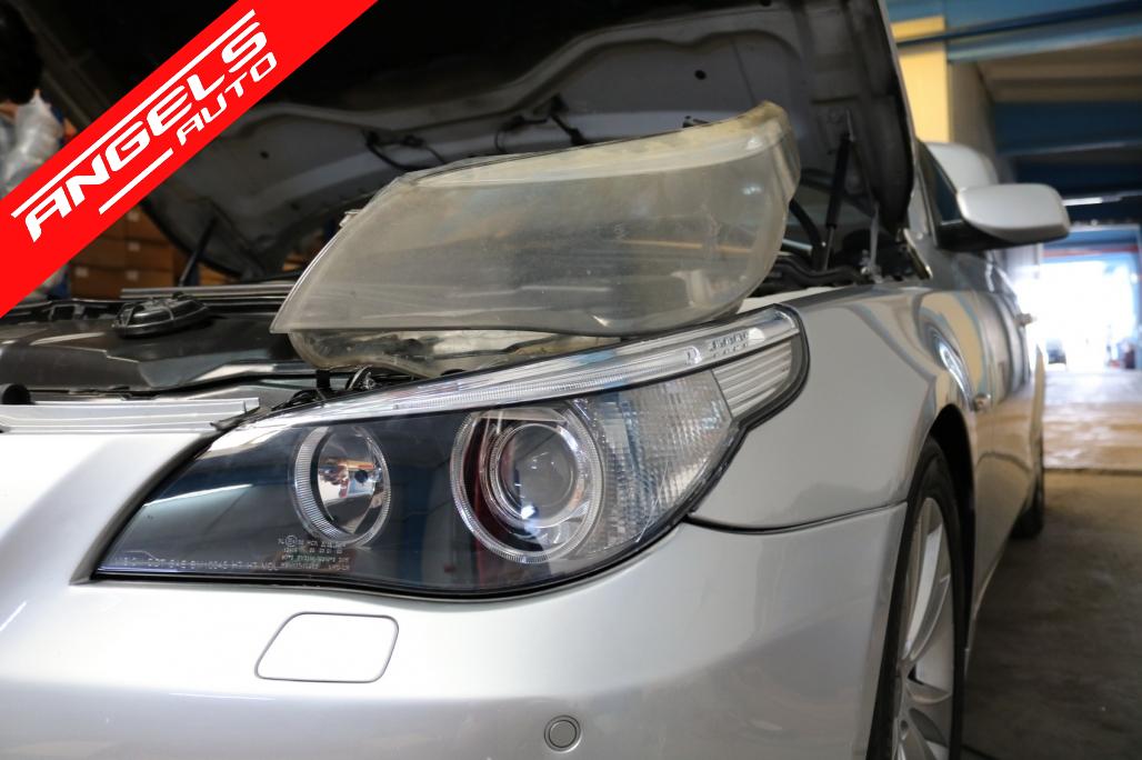 Sticle Far cu LED compatibile cu BMW Seria 5 E60 E61 Non-LCI 2003-2007 - imagine 6