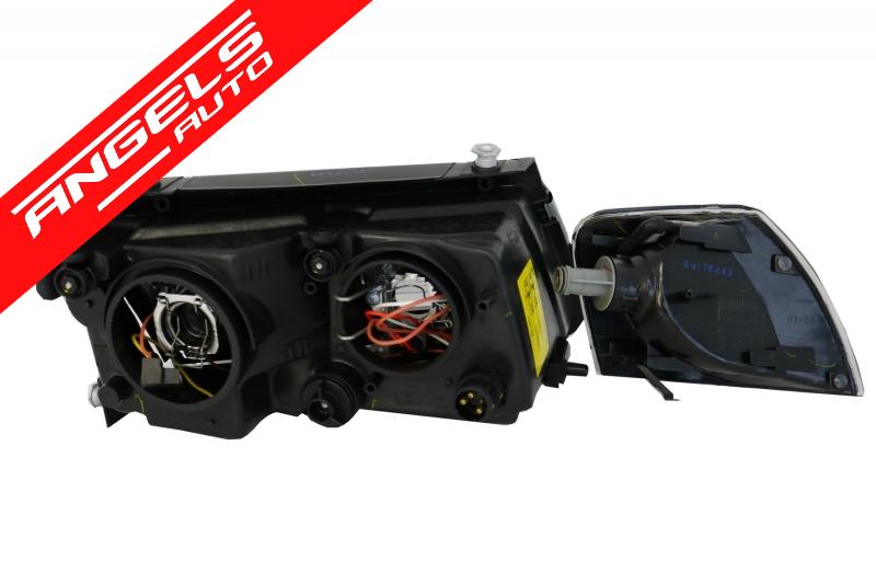 Faruri Passat 3B compatibile cu VW Cu Lupe (10.1996-10.2000) Negre - imagine 4