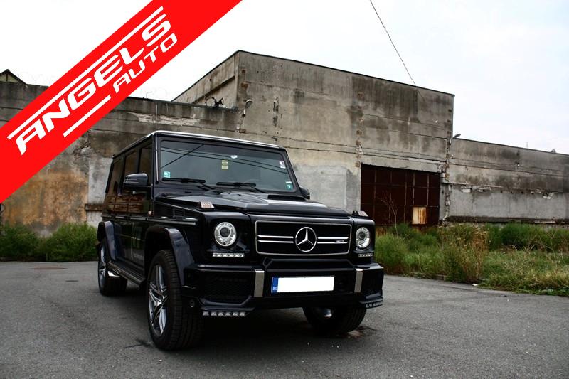 Ornament Capota compatibil cu Mercedes G-Class W463 (1989-up) B-Design Negru - imagine 4