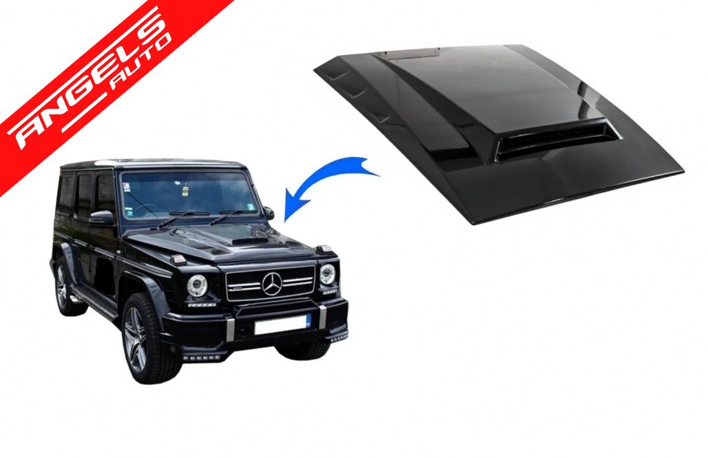 Ornament Capota compatibil cu Mercedes G-Class W463 (1989-up) B-Design Negru - imagine 2