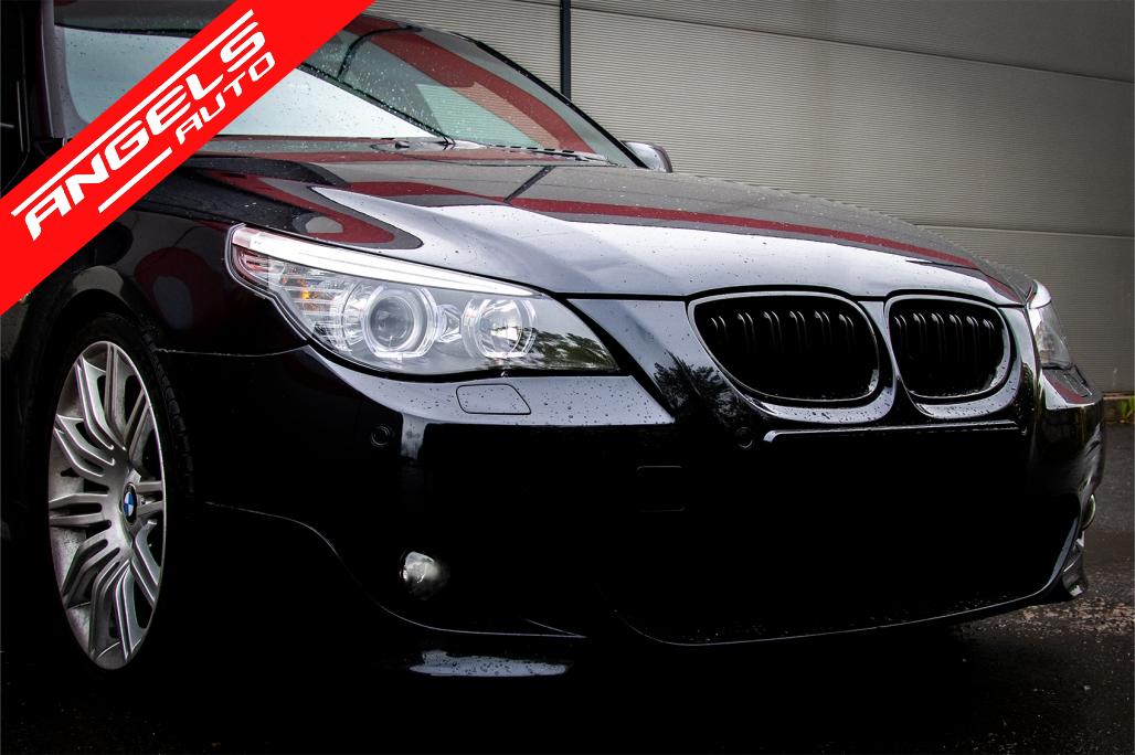 Faruri compatibile cu BMW Seria 5 E60 Angel Eyes (2003-2007) LCI Design - imagine 7