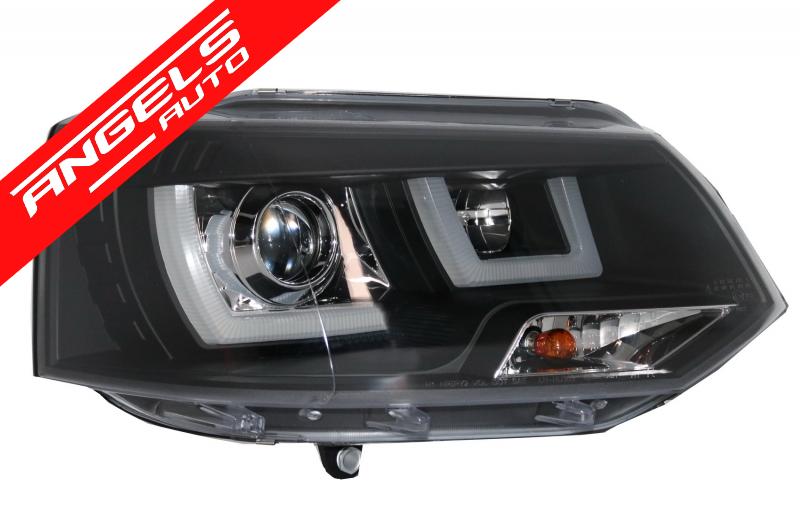 Faruri compatibile cu Transporter T5 LED Dayline 2010-2015 Xenon Look - imagine 8
