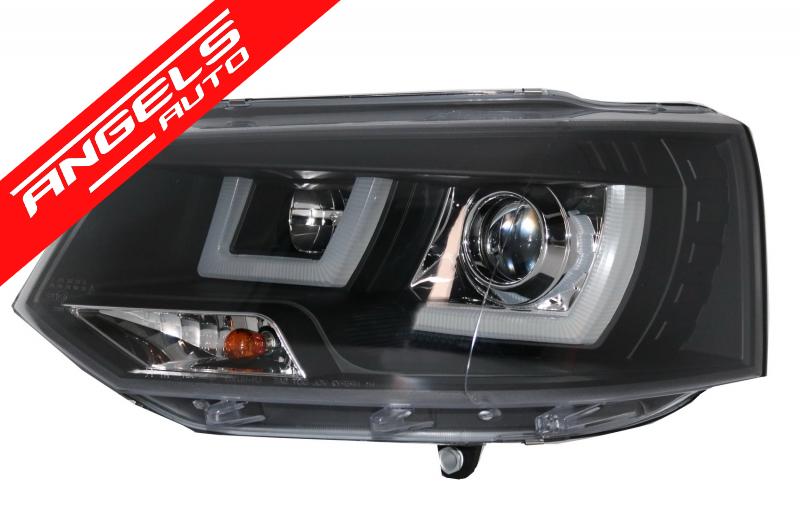Faruri compatibile cu Transporter T5 LED Dayline 2010-2015 Xenon Look - imagine 7