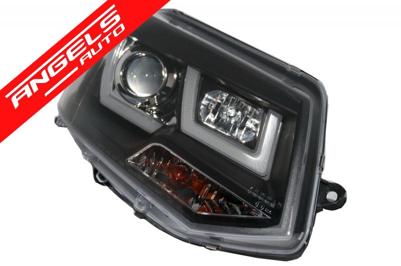 Faruri compatibile cu Transporter T5 LED Dayline 2010-2015 Xenon Look - imagine 6