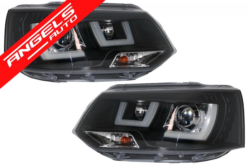 Faruri compatibile cu Transporter T5 LED Dayline 2010-2015 Xenon Look - imagine 2