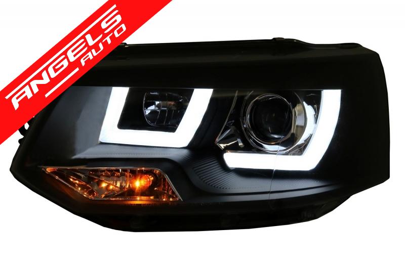 Faruri compatibile cu Transporter T5 LED Dayline 2010-2015 Xenon Look - imagine 4