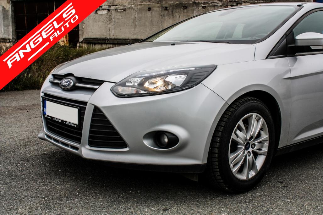 Faruri LED DRL compatibile cu Ford Focus III (2011-up) - imagine 8
