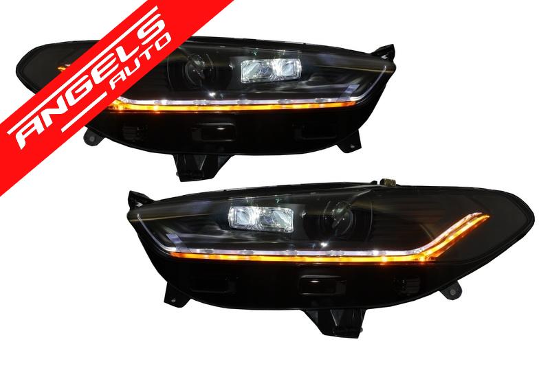 Faruri compatibile cu Ford Mondeo MK5 (2013-2016) LED Dayline Semnalizare Secventiala - imagine 2