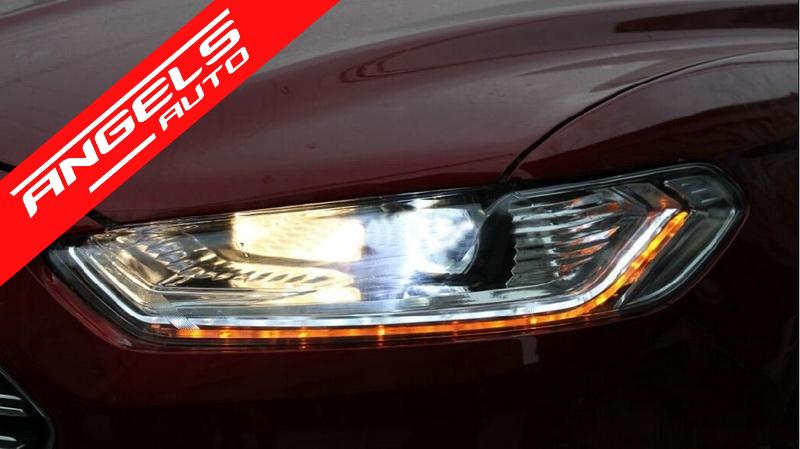 Faruri compatibile cu Ford Mondeo MK5 (2013-2016) LED Dayline Semnalizare Secventiala - imagine 6
